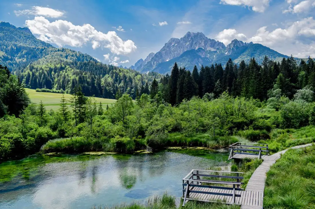 Das Soča-Tal in den julischen Alpen