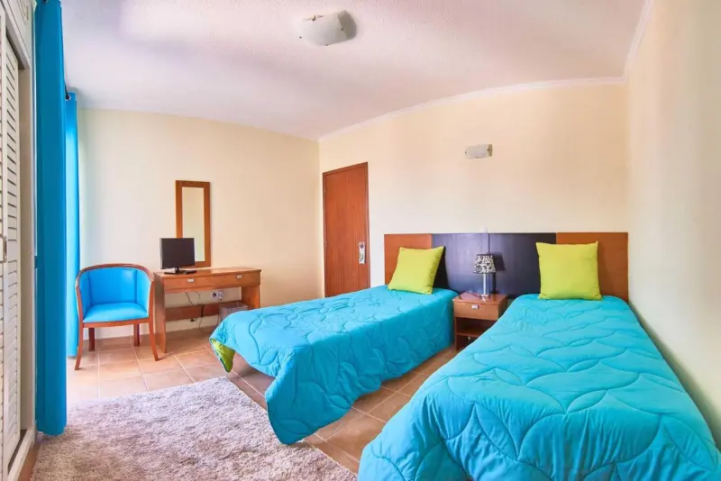Doppelzimmer im Hotel auf Pico